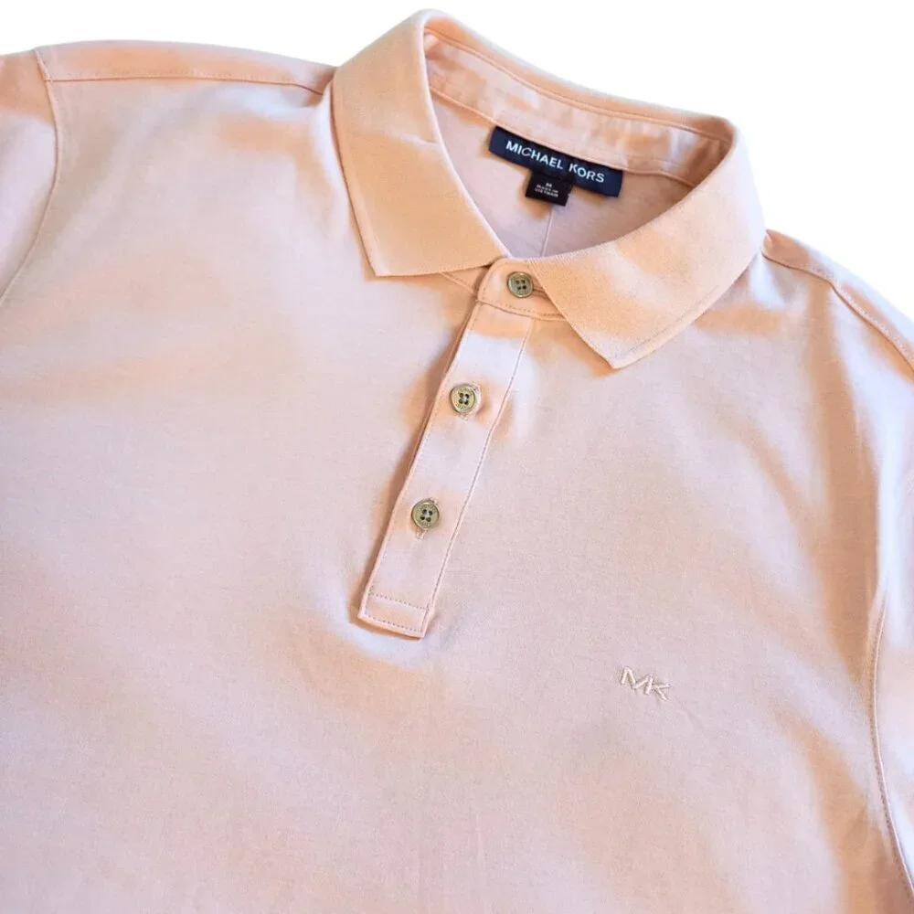 Michael Kors Polo Shirt – Rose Water, Men’s Size M